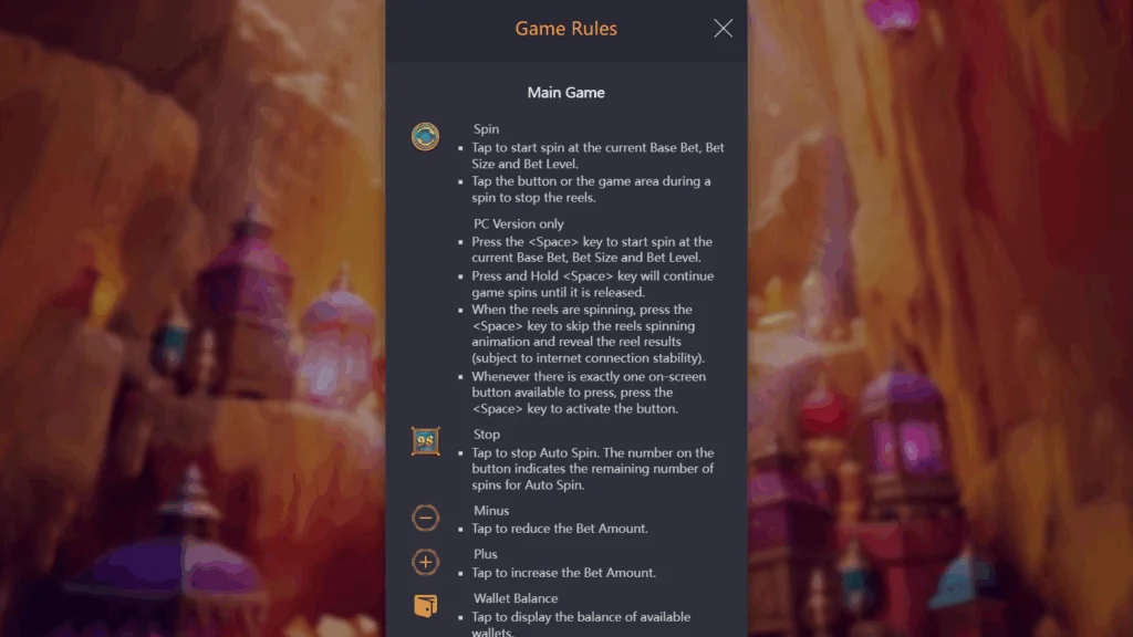 how to play Alibaba’s Cave of Fortune slot game