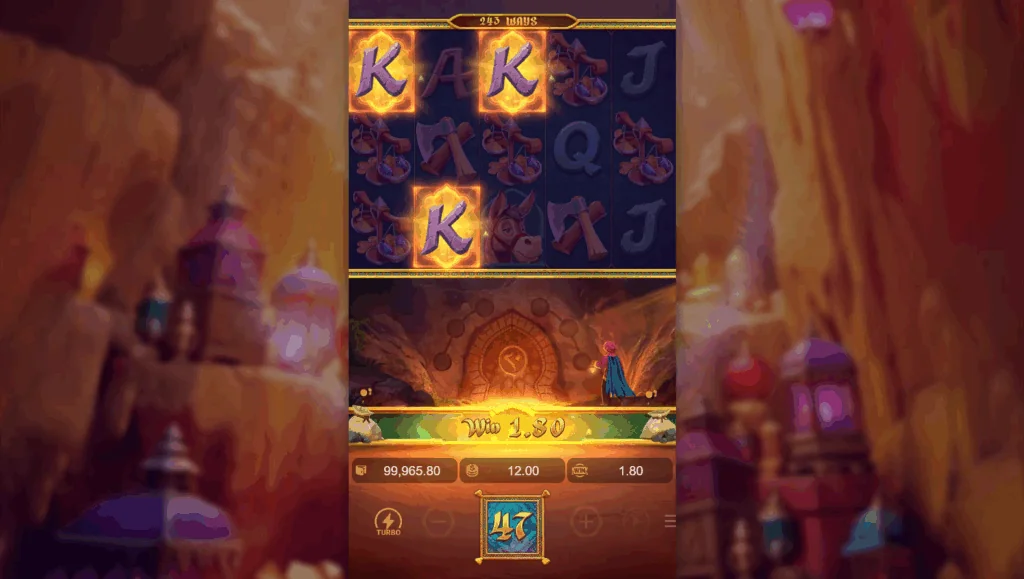 Alibaba’s Cave of Fortune demo gameplay
