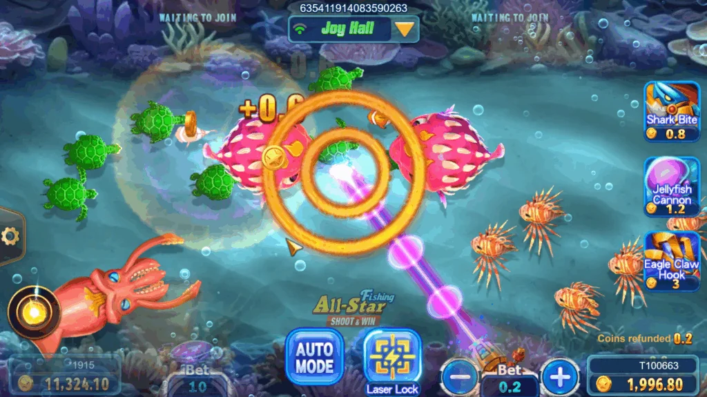 All-star Fishing demo gameplay