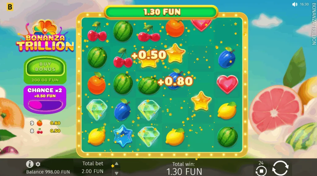 Bonanza Trillion demo gameplay