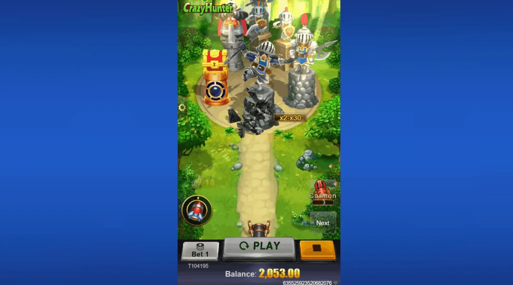 Crazy Hunter slot features and rtp