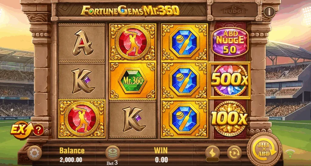 Fortune Gems Mr. 360 slot game screenshot