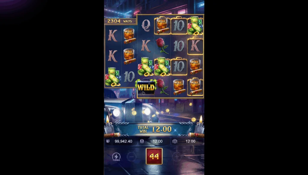 Mafia Mayhem slot features and rtp