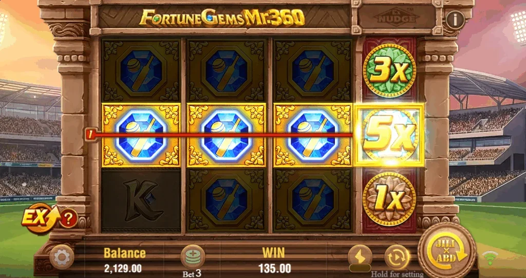 Fortune Gems Mr. 360 demo gameplay