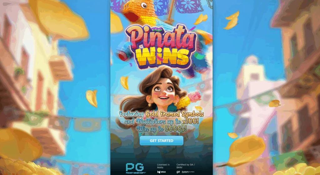 Pinata Wins slot game screenshot