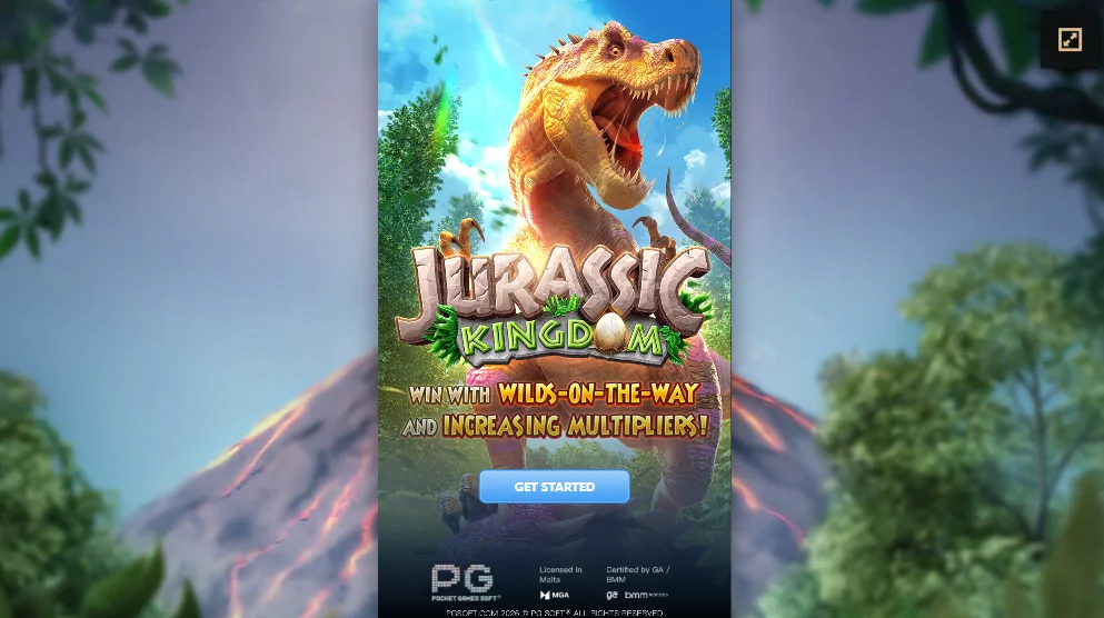 Jurassic Kingdom slot game screenshot
