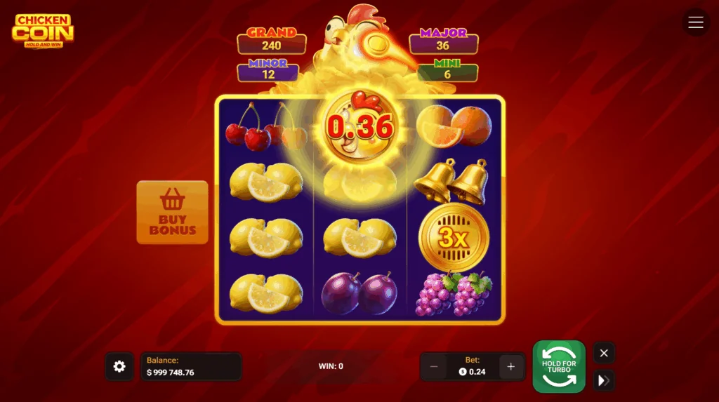 Chicken Coin slot features and rtp