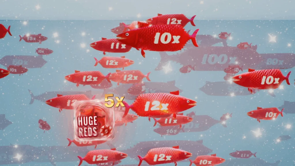 how to play Ice Fishing slot game