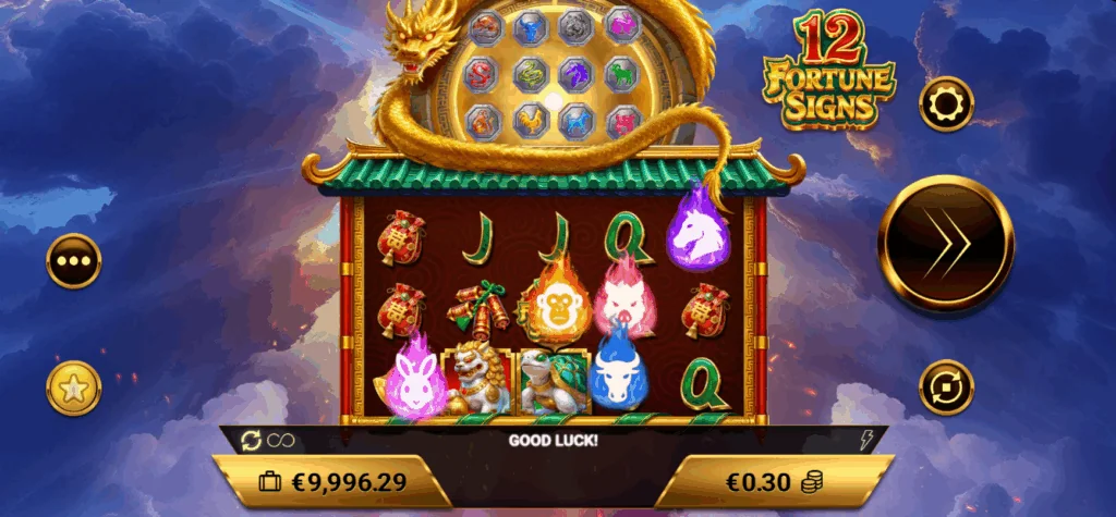 12 Fortune Signs slot features and rtp