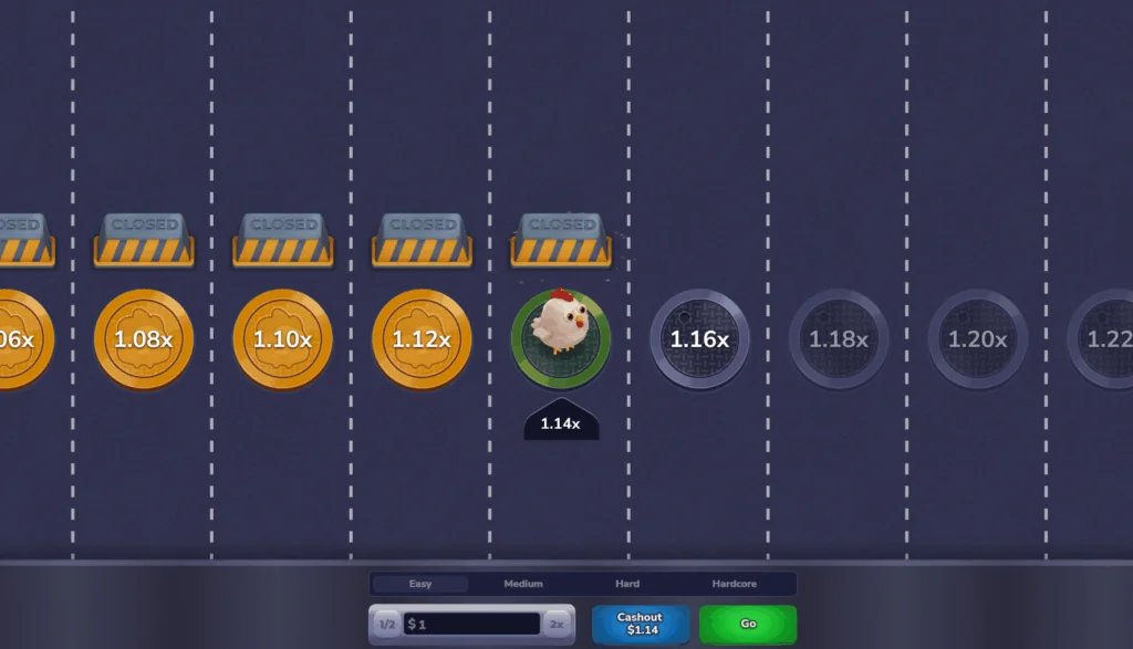 Chicken Cross demo gameplay how to play