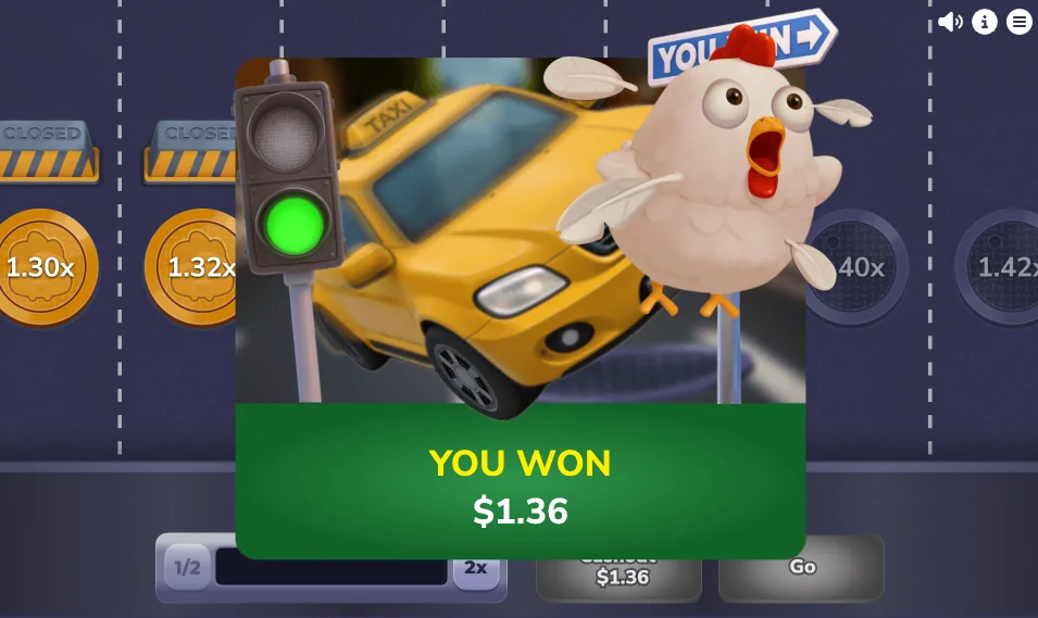 Chicken Cross slot game