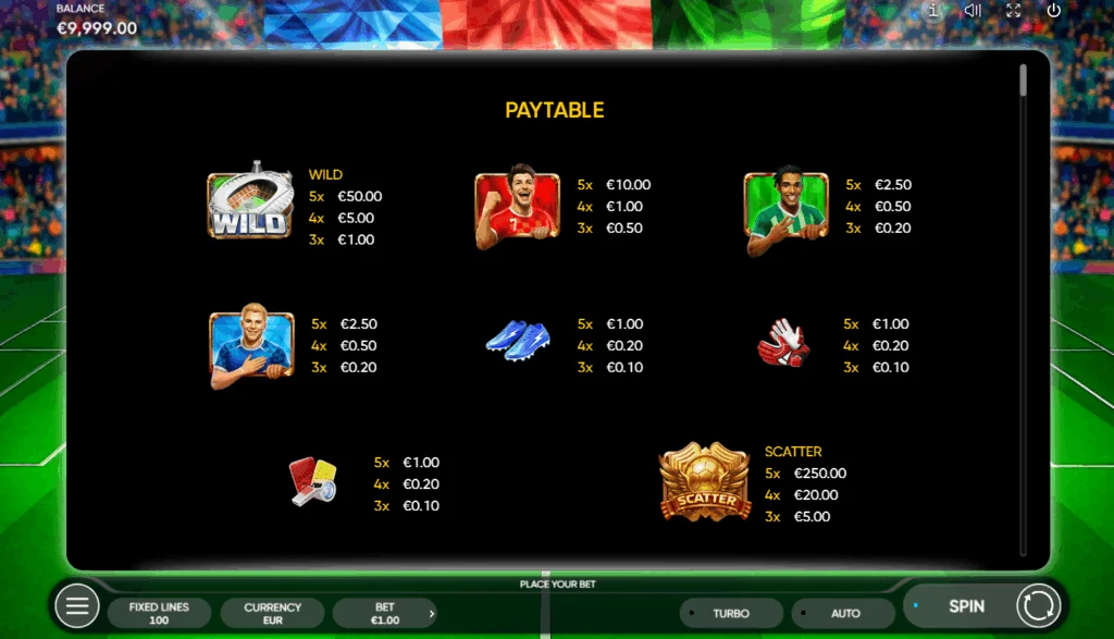 how to play Football 2026 (FIFA) slot game