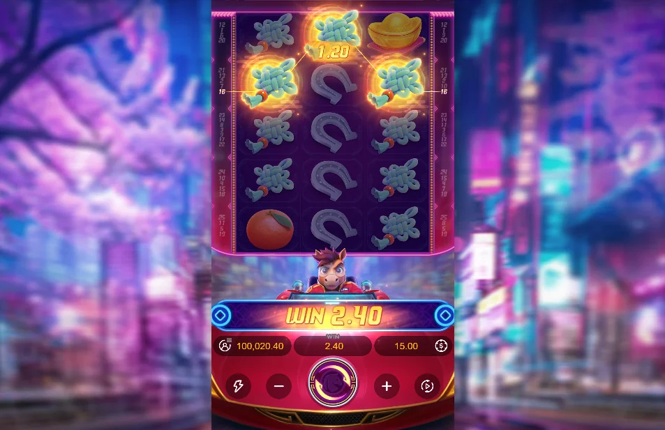 Fortune Horse slot game screenshot