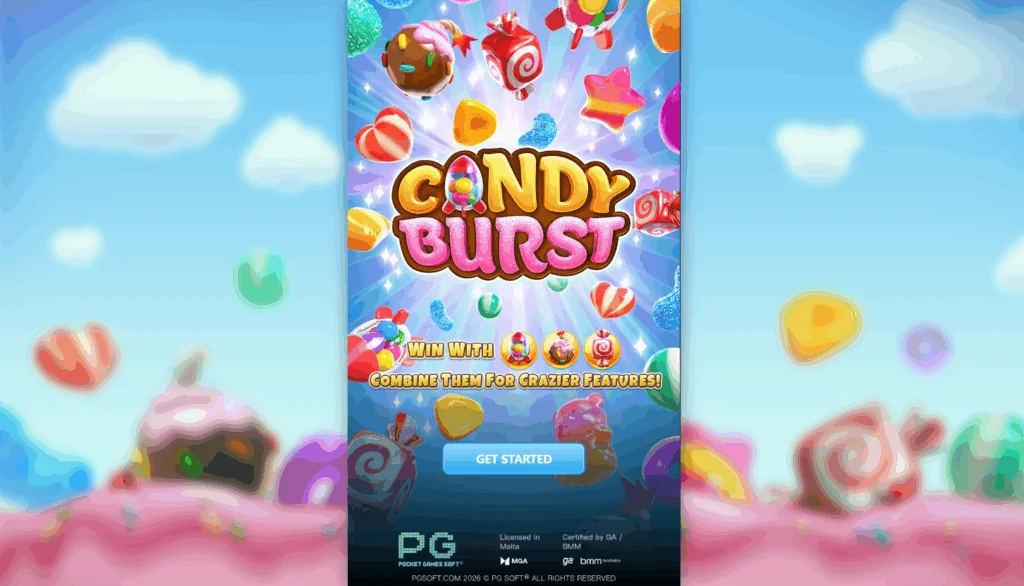 Candy Burst slot game screenshot