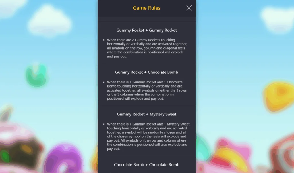 Candy Burst slot features and rtp