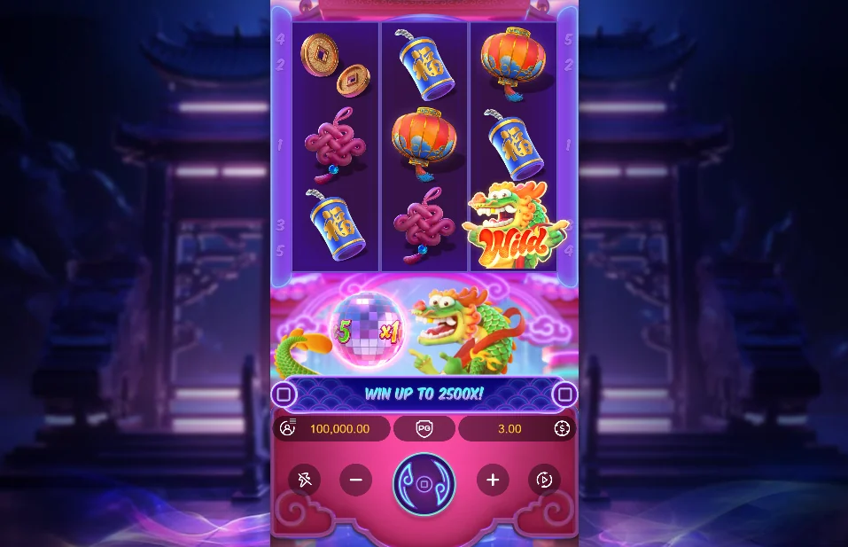 Fortune Dragon slot game screenshot