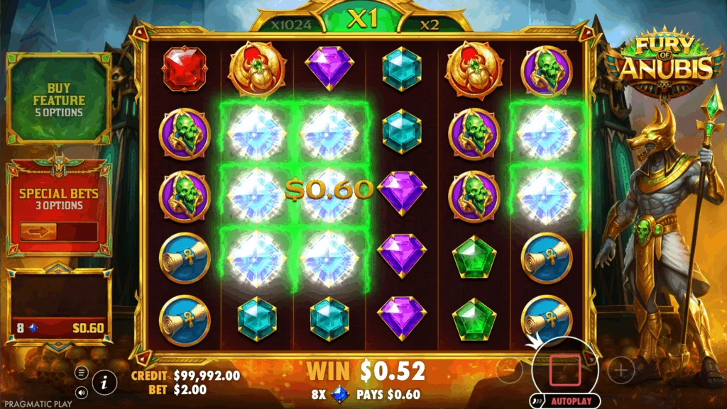 Fury of Anubis demo gameplay