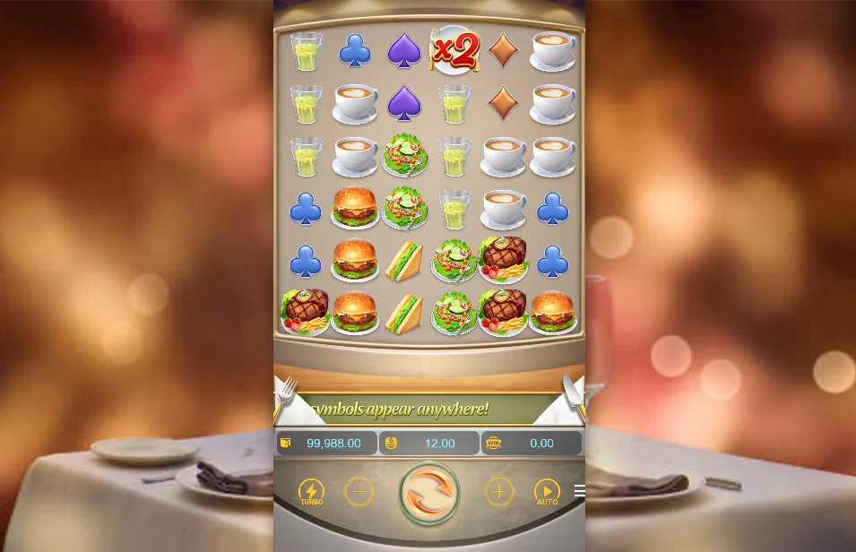 Diner Delights slot game screenshot