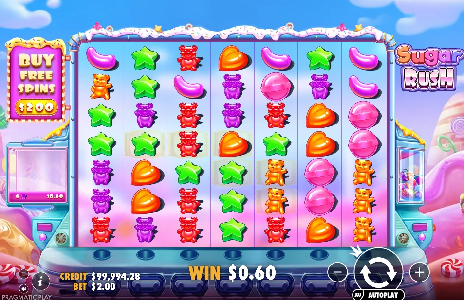 Sugar Rush demo gameplay how to play