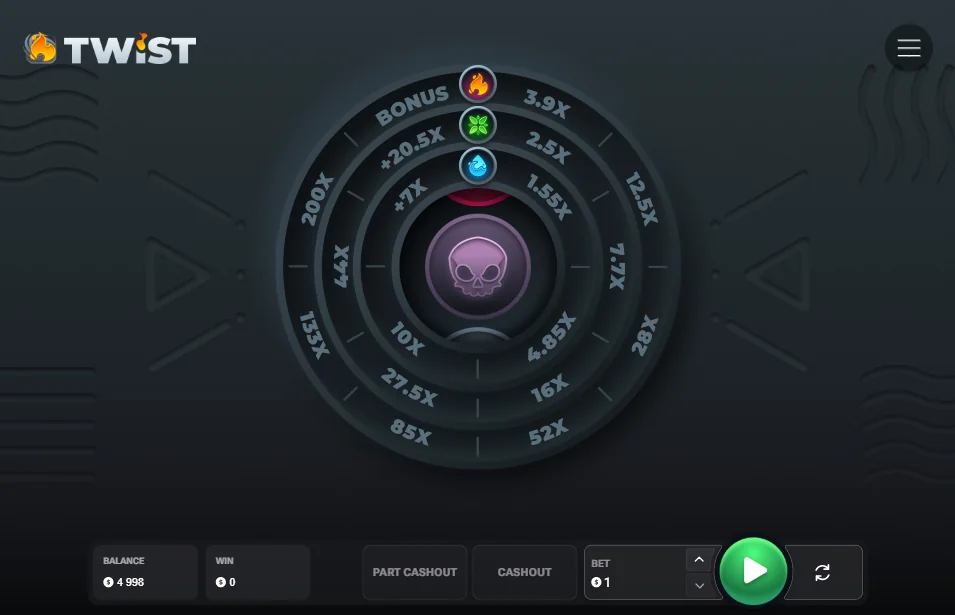 Twist slot game