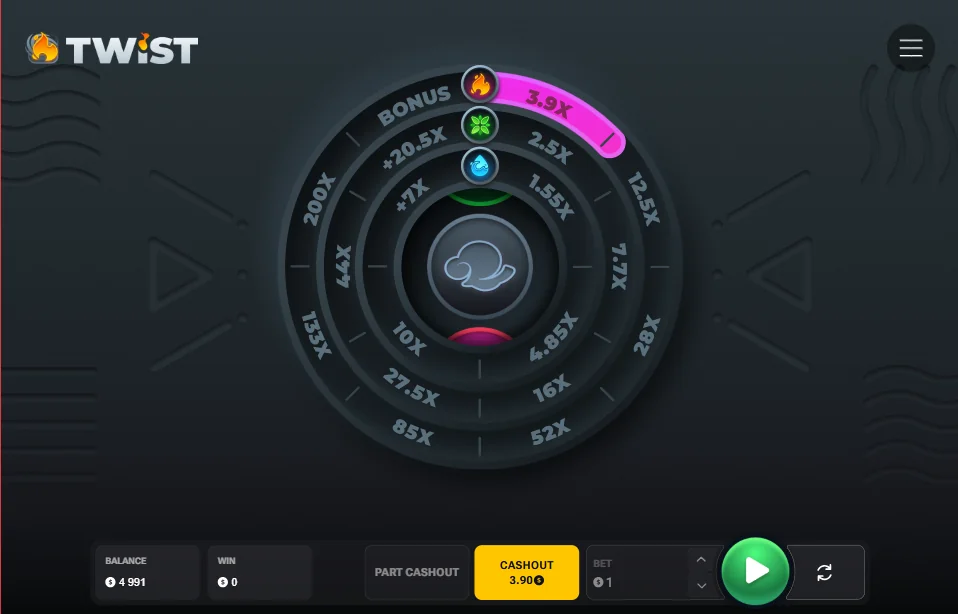 Twist slot features and rtp