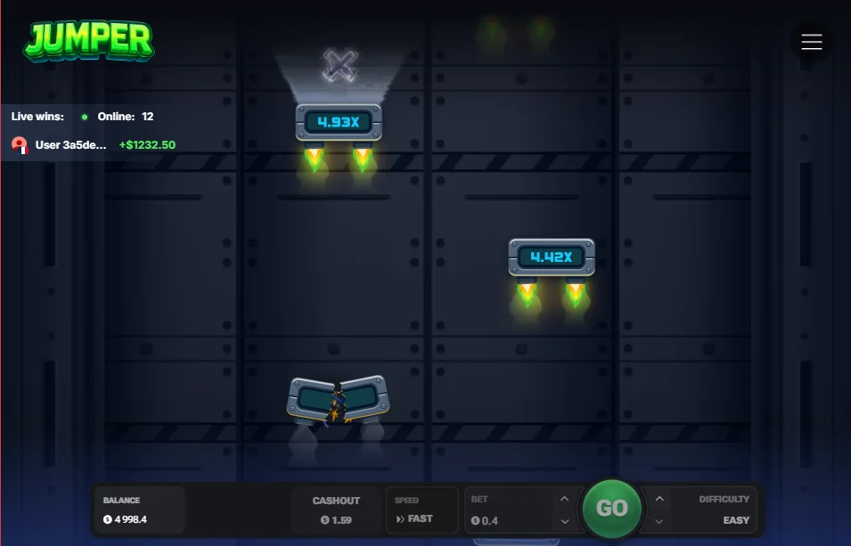 Jumper slot features and rtp