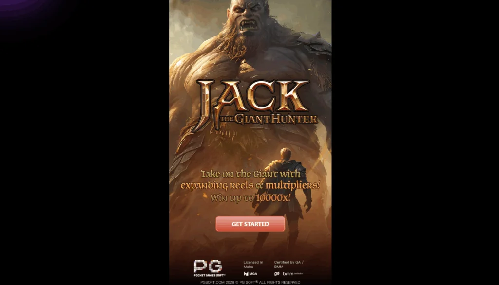 Jack the Giant Hunter slot game screenshot