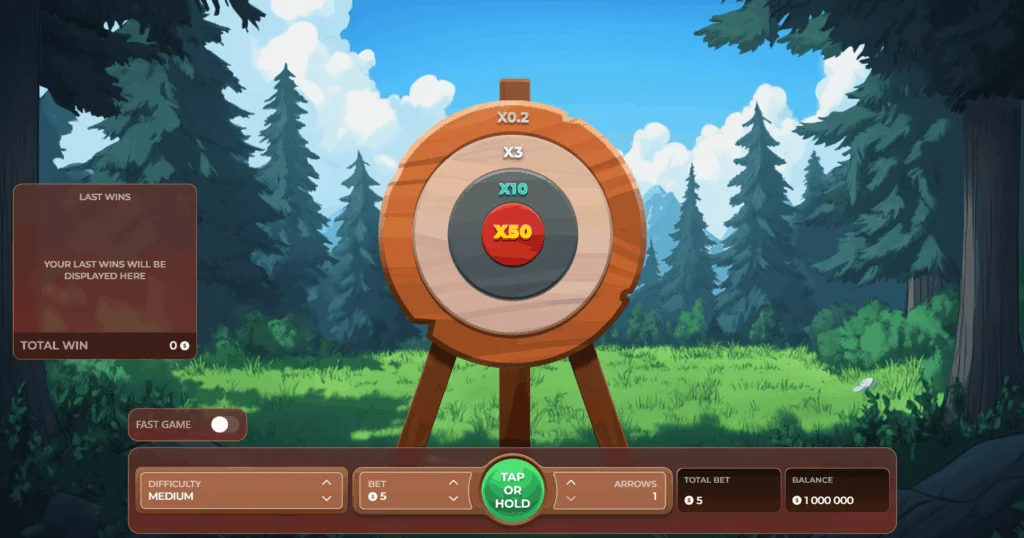 Forest Arrow slot game screenshot