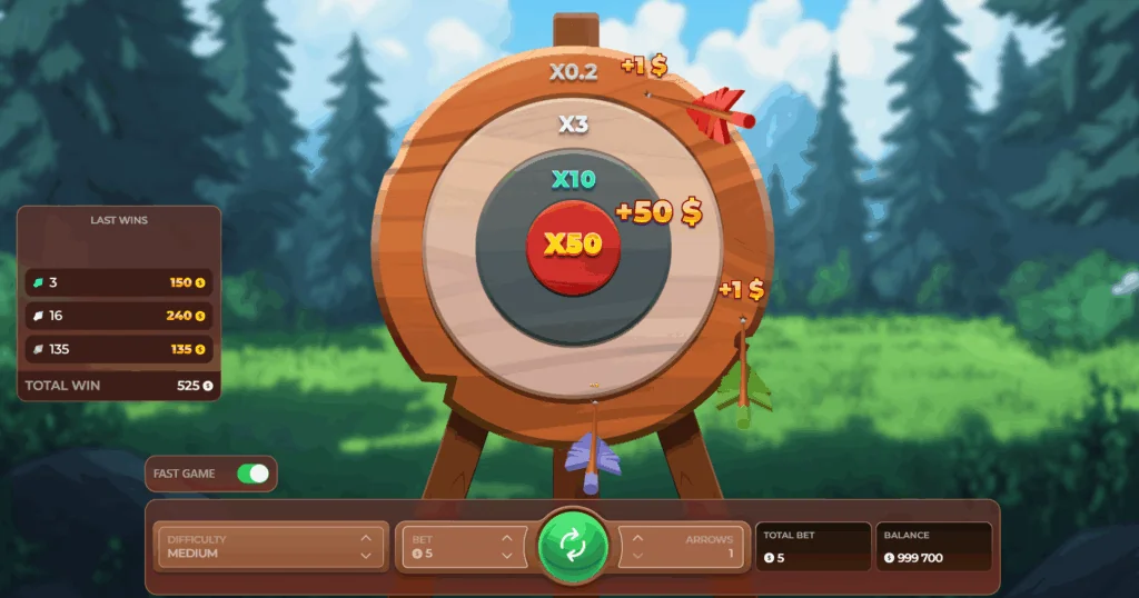 Forest Arrow slot features and rtp