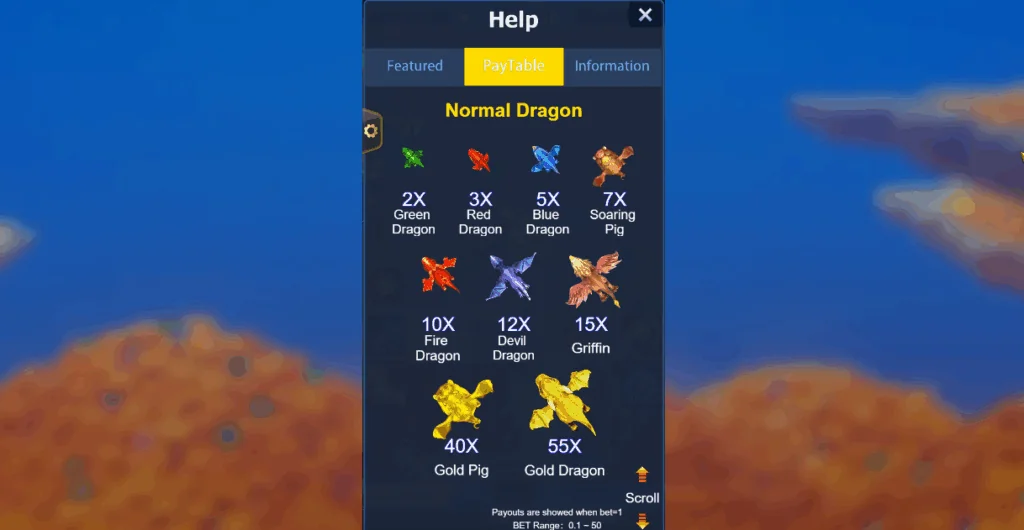 how to play Dragon Fortune slot game