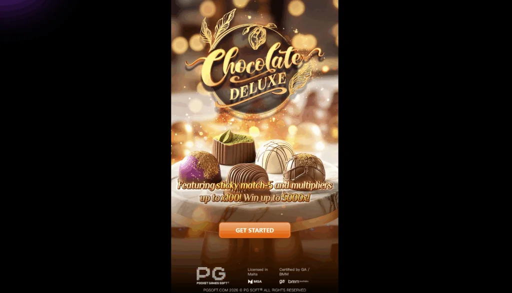 Chocolate Deluxe slot game screenshot